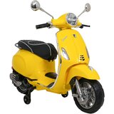  Licencirani motor na akumulator Vespa ROMA - žuta | Shoptok.si