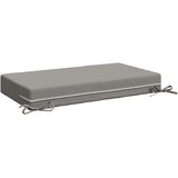  Jastuk za sjedalo SOEST 100% poliester Siva 70 x 40 x 10 cm Slike