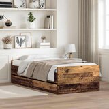  Konstrukcija postelje Star les 100 x 200 cm Masivno borovo les, (5000104068) | Shoptok.si