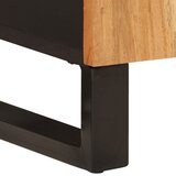  Komoda s 2 vrata 90 x 33 x 75 cm od masivnog drva bagrema | Eponuda.com