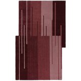 Flair Rugs Bordo rdeča ročno tkana volnena preproga 120x180 cm Split Ombre Shaped – Cene
