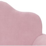  Dječji kauč s 2 sjedišta, ružičasti, mekani pliš | shoptok.hr