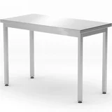 centralna jeklena kuhinjska delovna miza budget line 1200 x 600 x 850 mm - 817087, (21389165)