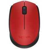 Logitech M171 bežični optički mi&amp;scaron;, crveno-crni Slike