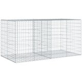  Gabionska košara s poklopcem 200x100x100 cm pocinčano željezo | shoptok.hr