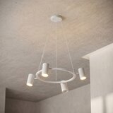 Brilagi LED RGBW prigušiva viseći luster na sajli SELE 4xGU10/6,5W/230V bela | Eponuda.com