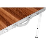 Modern Home Modernhome sklopivi turistički stol 120 x 60 cm - smeđi | shoptok.hr
