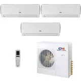 Multisplit trojček 3 x Veritas CHS09FTXQ2-NG wifi 2,6kW notranja / 1 x CHMLU24RK3-NG 7,1kW multi zunanja
