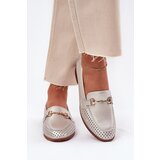 S. BARSKI Leather Women's Moccasins With Decoration On Flat Heel S.Barski | shoptok.hr