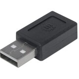  USB 2.0 adapter [1x moški konektor USB 2.0 tipa A - 1x ženski konektor USB-C®] primeren za obojestranski priključek, (20430180) Cene