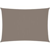 vidaXL Senčno jadro oksford blago pravokotno 3x5 m taupe Cene
