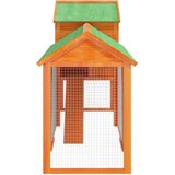  Kokošinjac smeđi 193 x 65 x 117 cm od masivne borovine | shoptok.hr