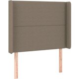  Box spring postelja z vzmetnico taupe 90x190 cm blago, (20896300) | Shoptok.si