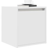  Stenske nočne omarice 2 kosa bele 38x34x40 cm | Shoptok.si