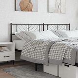  The Living Store Kovinsko posteljno vzglavje črno 193 cm - Vzglavje, (21502620) Cene