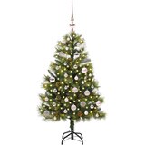 vidaXL Umjetno zložljivo božićno drevo s stožci Zelena 150 cm | Shoptok.si