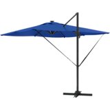  Cantilever Roma Sjenilo s LED lampama u azurno plavoj boji – 286 x 285 x 270 cm aluminijski. | shoptok.hr