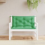  The Living Store Blazina za vrtno klop 2 kosa zelena 100x50x7cm oxford tkanina - Blazina Za Vrtno Klop, (21472610) Cene