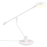  Mat bijela LED stolna lampa sa savitljivom konstrukcijom (visina 64 cm) Manduro – Cijene