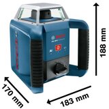 Bosch rotacioni laser GRL 400 H + LR1 + kofer | Eponuda.com