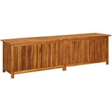  Vrtna kutija za pohranu 200 x 50 x 58 cm masivno bagremovo drvo | shoptok.hr
