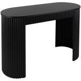 Leitmotiv Crni metalni pomoćni stol 40x100 cm Estriado – | shoptok.hr