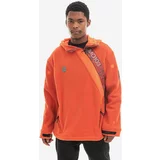 A-COLD-WALL* Pulover Axis Fleece moški, oranžna barva, s kapuco