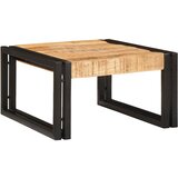 vidaXL Polica za kopalnico 40 x 50 x 23 cm Trdna mango les, železo | Shoptok.si