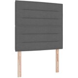  Boxspring krevet s madracem Tamnosiva 90 x 200 cm Tkanina - Tamnosiva 90 x 200 cm Dizajn linija | shoptok.hr