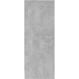 Ormarić za cipele siva boja betona 31 5 x 35 x 90 cm od iverice | shoptok.hr