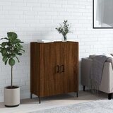  Komoda boja smeđeg hrasta 69 5x34x90 cm od konstruiranog drva Cijene