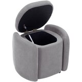 P & B TABURE, tekstil svetlo siva | Shoptok.si