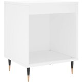 Maison Chic Nočna omarica - Nočna miza bela 40x35x50 cm inženirski les, (21687183) Cene