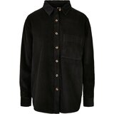 Urban Classics Women's corduroy oversized shirt black Cijene