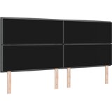  Uzglavlje Tamno siva 200 cm tkanina | Eponuda.com