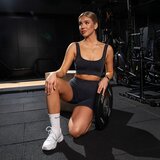 GymBeam Ženske kratke hlače Lift Seamless Coal | Eponuda.ba