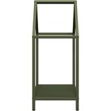  stojalo za drva olivno zelena 40x25x60 cm hladno valjano jeklo | Shoptok.si