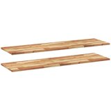  Plutajuće police 2kom s uljnim premazom 140x40x2cm drvo bagrema | shoptok.hr