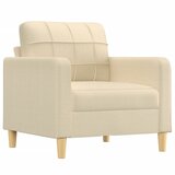  3-dijelni set sofa s jastucima krem od tkanine | shoptok.hr