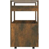  Kolica boja hrasta 60 x 45 x 80 cm konstruirano drvo | shoptok.hr