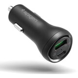  Spigen Steadiboost F31QC 2-Port Car Charger PD27W/QC30 crni Cene