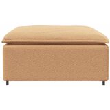  Modularni kauč s podnožjem, bež 100x100x48 cm | shoptok.hr