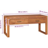 TV ormarić 100 x 40 x 45 cm od tikovine | shoptok.hr