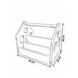 Hanah home Kutija - nosač za knjige Artmtkbkcddy Blue | Eponuda.com