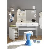 MID.YOU kozmetična miza steklo, leseni material | Shoptok.si