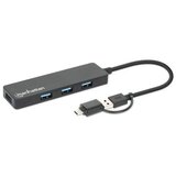 Manhattan MH 4-Port USB 3.0 Typ-C / Typ-A | ePonuda.com