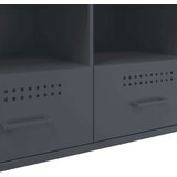 vidaXL TV ormarić antracit 100,5 x 39 x 50,5 cm hladno valjani čelik | shoptok.hr
