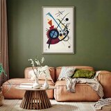  Slika - Wassily Kandinsky – Violett 60x90 U prirodnom drvenom okviru | shoptok.hr
