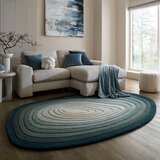 Flair Rugs Plavi vunen tepih 160x230 cm Puddle Ombre Wool – | shoptok.hr