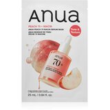 Anua Peach 70 Niacin Serum Mask maska iz platna s posvetlitvenim učinkom 25 ml Cene